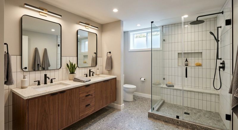 Basement Bathroom Remodeling in Elizabeth, CO