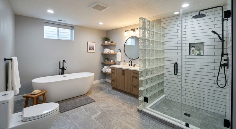 Basement Bathroom Remodeling in Elizabeth, CO
