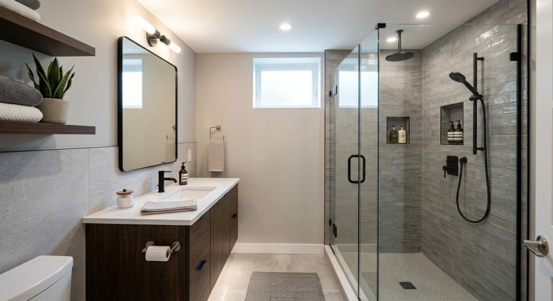 Basement Bathroom Remodeling in Elizabeth, CO