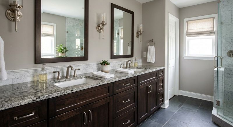 Granite Shower Installation in Elizabeth, CO
