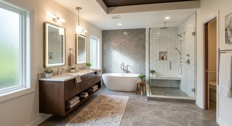 Master Bathroom Remodeling in Elizabeth, CO