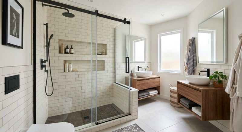 Tub To Shower Conversion in Castle Rock, CO